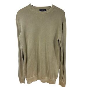 Indigo Palms Tommy Bahama Sage Green Cotton Knit Crewneck Sweater Mens Med #38